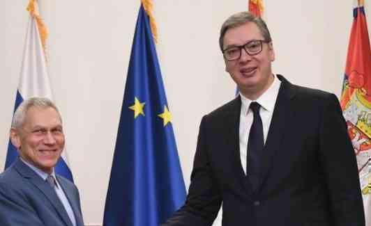 VUČIĆ SA BOCAN-HARČENKOM: Upoznao sam ambasadora Rusije sa teškom situacijom na Kosovu i Metohiji (FOTO)